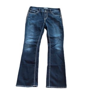 Silver Aiko Bootcut by Western Glove Works Jeans - Size 32/33